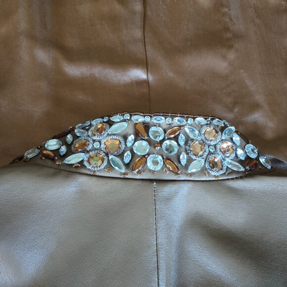 1X Nolan Miller Glamour Style Leather Jacket - Picture 4 of 9